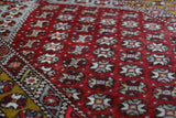 Vintage Turkish rug in living room setting, old rug, antique rug, pastel colors, faded colors, Turkish rug, vintage rug, soft rug, Portland, Oregon, rug store, rug shop, local shop