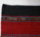 Vintage Turkish runner rug in a living room setting, pile rug, Turkish rug, vintage rug, portland, rug shop, bright colors, wild shaman, soft rug, bold color, Portland, Oregon, rug store, rug shop, local shop, antique rug