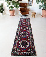 Vintage Antalya Dosemealti Runner Rug 2'5"x9'6"