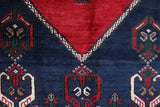 Vintage Turkish rug in a living room setting, pile rug, Turkish rug, vintage rug, portland, rug shop, bright colors, wild shaman, soft rug, bold color, Portland, Oregon, rug store, rug shop, local shop, antique rug