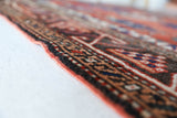 Vintage Turkish rug in living room setting, old rug, antique rug, pastel colors, faded colors, Turkish rug, vintage rug, soft rug, Portland, Oregon, rug store, rug shop, local shop
