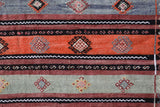 Vintage Sivas Cicim Kilim Rug 5'7"x9'10"