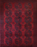 Antique Turkmen rug in a living room setting, pile rug, Turkish rug, vintage rug, portland, rug shop, bright colors, wild shaman, soft rug, bold color, Portland, Oregon, rug store, rug shop, local shop, antique rug