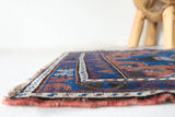 pile rug, Turkish rug, vintage rug, portland, rug shop, bright colors, wild shaman, area rug, red rug, mini rug, bold color, Portland, Oregon, rug store, rug shop, local shop, flat weave, kilim rug