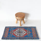 pile rug, Turkish rug, vintage rug, portland, rug shop, bright colors, wild shaman, area rug, red rug, mini rug, bold color, Portland, Oregon, rug store, rug shop, local shop, flat weave, kilim rug