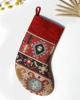 Christmas Stocking, kilim Christmas stocking, gif tables, holiday gift ideas, rug shop, Portland, Oregon, home accessories, kilim accessories, rug accessories,  Christmas gift ideas