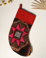 Christmas Stocking, kilim Christmas stocking, gif tables, holiday gift ideas, rug shop, Portland, Oregon, home accessories, kilim accessories, rug accessories,  Christmas gift ideas