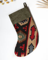 Christmas Stocking, kilim Christmas stocking, gif tables, holiday gift ideas, rug shop, Portland, Oregon, home accessories, kilim accessories, rug accessories,  Christmas gift ideas
