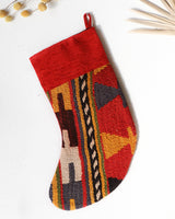 Christmas Stocking, kilim Christmas stocking, gif tables, holiday gift ideas, rug shop, Portland, Oregon, home accessories, kilim accessories, rug accessories,  Christmas gift ideas