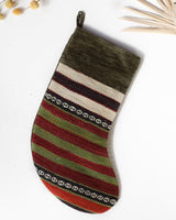 Christmas Stocking, kilim Christmas stocking, gif tables, holiday gift ideas, rug shop, Portland, Oregon, home accessories, kilim accessories, rug accessories,  Christmas gift ideas