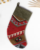 Christmas Stocking, kilim Christmas stocking, gif tables, holiday gift ideas, rug shop, Portland, Oregon, home accessories, kilim accessories, rug accessories,  Christmas gift ideas