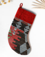 Christmas Stocking, kilim Christmas stocking, gif tables, holiday gift ideas, rug shop, Portland, Oregon, home accessories, kilim accessories, rug accessories,  Christmas gift ideas