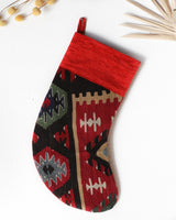 Christmas Stocking, kilim Christmas stocking, gif tables, holiday gift ideas, rug shop, Portland, Oregon, home accessories, kilim accessories, rug accessories,  Christmas gift ideas