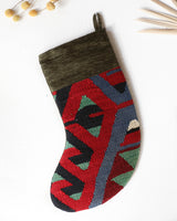 Christmas Stocking, kilim Christmas stocking, gif tables, holiday gift ideas, rug shop, Portland, Oregon, home accessories, kilim accessories, rug accessories,  Christmas gift ideas
