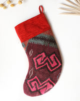 Christmas Stocking, kilim Christmas stocking, gif tables, holiday gift ideas, rug shop, Portland, Oregon, home accessories, kilim accessories, rug accessories,  Christmas gift ideas