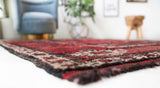 Vintage Turkish rug in a living room setting, pile rug, Turkish rug, vintage rug, portland, rug shop, bright colors, wild shaman, soft rug, bold color, Portland, Oregon, rug store, rug shop, local shop, antique rug