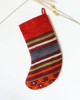 Christmas Stocking, kilim Christmas stocking, gif tables, holiday gift ideas, rug shop, Portland, Oregon, home accessories, kilim accessories, rug accessories,  Christmas gift ideas