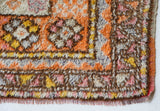Vintage Turkish rug in a living room setting, pile rug, Turkish rug, vintage rug, portland, rug shop, bright colors, wild shaman, soft rug, bold color, Portland, Oregon, rug store, rug shop, local shop, antique rug