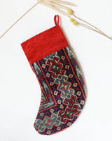 Christmas Stocking, kilim Christmas stocking, gif tables, holiday gift ideas, rug shop, Portland, Oregon, home accessories, kilim accessories, rug accessories,  Christmas gift ideas