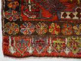 Vintage Turkish rug in a living room setting, pile rug, Turkish rug, vintage rug, portland, rug shop, bright colors, wild shaman, soft rug, bold color, Portland, Oregon, rug store, rug shop, local shop, shag rug, shaggy, plush,tulu rugs