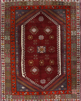 Vintage Turkish rug in a living room setting, pile rug, Turkish rug, vintage rug, portland, rug shop, bright colors, wild shaman, soft rug, bold color, Portland, Oregon, rug store, rug shop, local shop