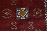 Vintage Turkish rug in a living room setting, pile rug, Turkish rug, vintage rug, portland, rug shop, bright colors, wild shaman, soft rug, bold color, Portland, Oregon, rug store, rug shop, local shop
