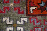 Vintage Turkish rug in a living room setting, pile rug, Turkish rug, vintage rug, portland, rug shop, bright colors, wild shaman, soft rug, bold color, Portland, Oregon, rug store, rug shop, local shop