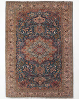 Vintage Turkish rug in a living room setting, pile rug, Turkish rug, vintage rug, portland, rug shop, bright colors, wild shaman, soft rug, bold color, Portland, Oregon, rug store, rug shop, local shop