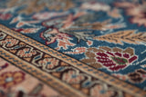 Vintage Turkish rug in a living room setting, pile rug, Turkish rug, vintage rug, portland, rug shop, bright colors, wild shaman, soft rug, bold color, Portland, Oregon, rug store, rug shop, local shop