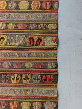Old Turkish Konya Karapınar Kilim Rug