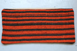 Lumbar Kilim Pillow 12inx24in