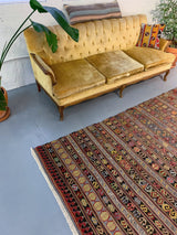 Old Turkish Konya Karapınar Kilim Rug