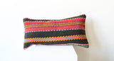 Lumbar Kilim Pillow 12inx24in