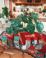 Christmas Stocking, kilim Christmas stocking, gif tables, holiday gift ideas, rug shop, Portland, Oregon, home accessories, kilim accessories, rug accessories,  Christmas gift ideas