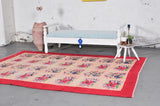 Vintage Isparta Rug 6ftx9ft