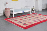 Vintage Isparta Rug 6ftx9ft