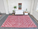 Vintage Isparta Rug 8.9ftx12.2ft