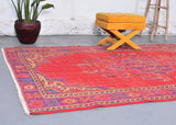 Vintage Demirci Rug 6ftx9.6ft