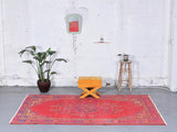 Vintage Demirci Rug 6ftx9.6ft
