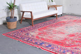 Old Demirci Oushak Rug 9.6ftx12.4ft
