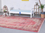 Vintage Demirci Oushak Rug 7ftx10ft