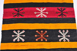 Vintage Anatolian Kilim Runner 2.6ftx7.9ft