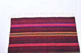 Vintage Anatolian Kilim Runner 2.8ftx8.8ft