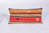 Lumbar Kilim Pillow 12inx24in
