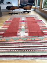 Vintage Bodrum Kilim 4.2x8.1ft