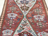 Vintage Turkish Van Kilim Runner