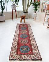 Vintage Canakkale Runner Rug 2'9"x7'7"