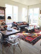 Vintage Adana kilim 7ftx10.8ft