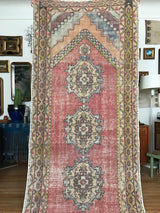 Vintage Turkish Anatolian Rug Runner