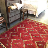 Vintage Balikesir Kilim 4.9ftx6.8ft